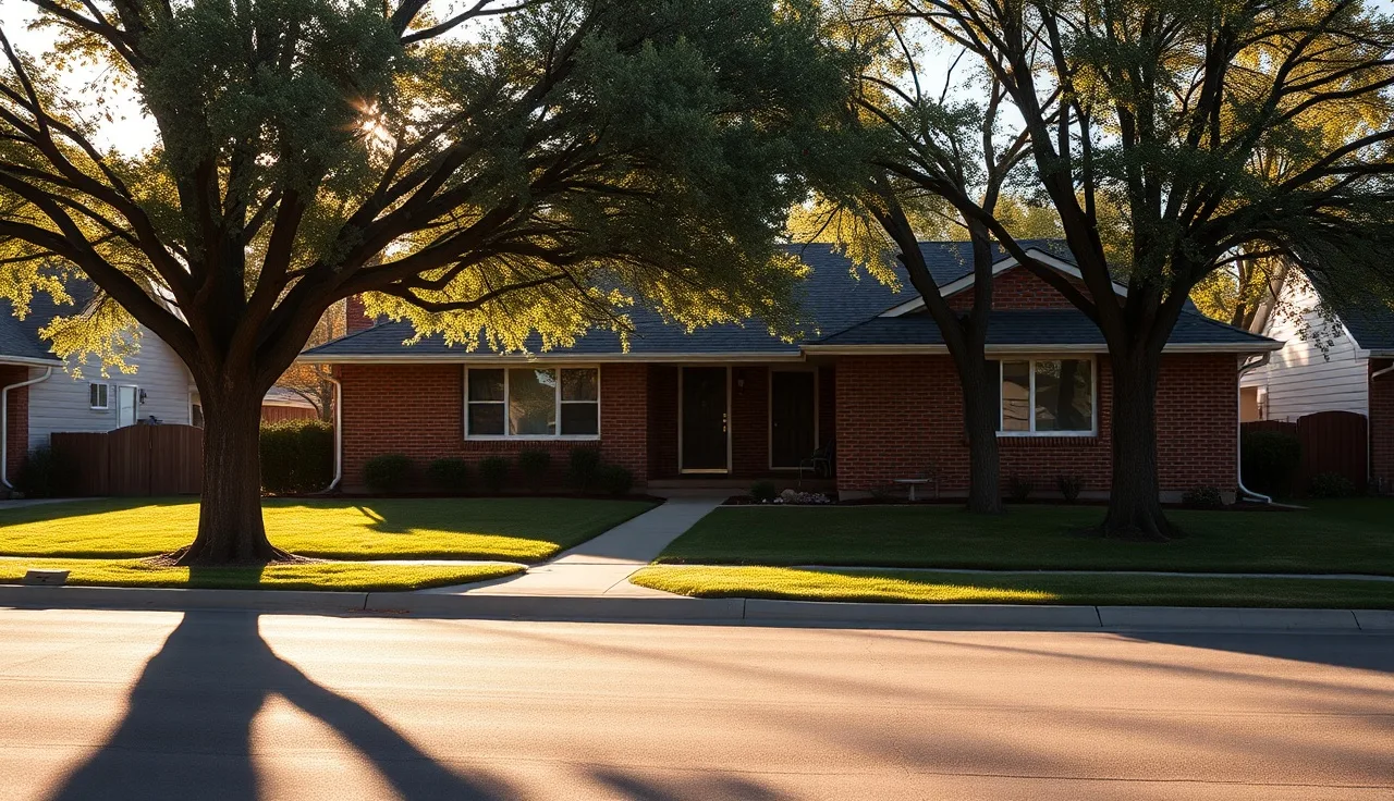 Suburban home in Castle Rock Colorado representing Douglas County property assessment