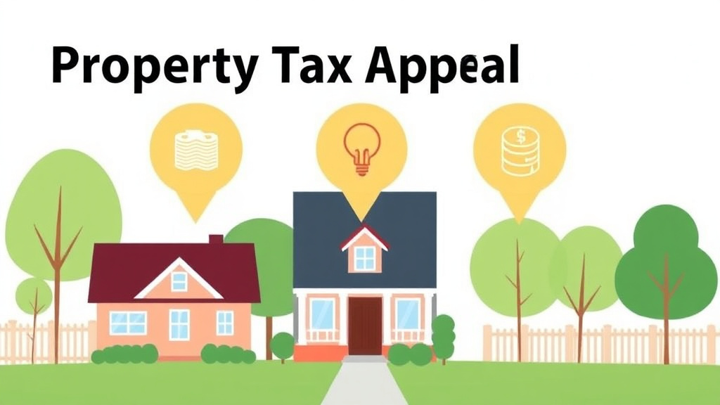 Action-oriented illustration showing how to apply property Tax Appeal Strategy for Middlesex County, NJ: Local Tactics That Work