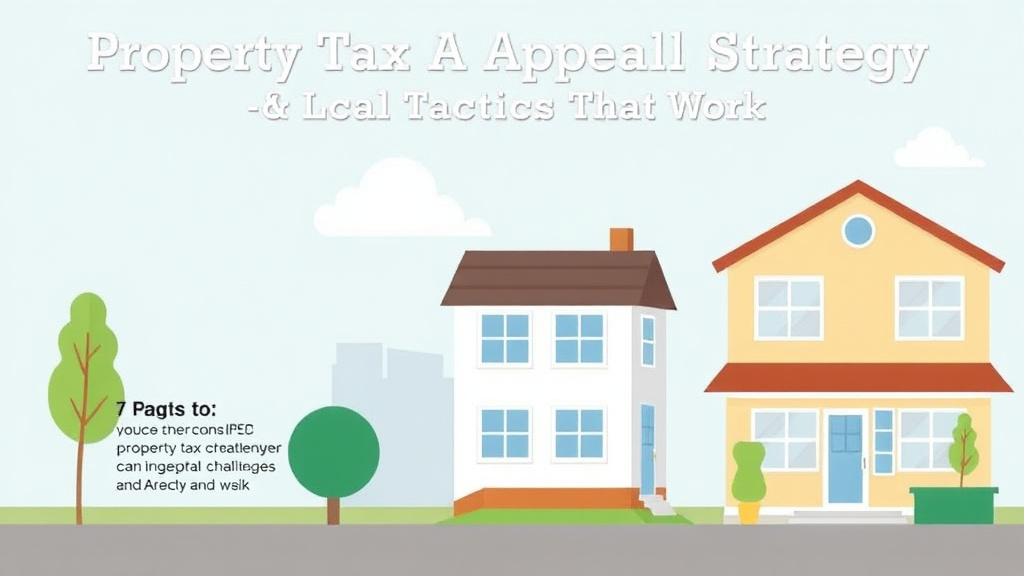 Hands-on guide visualization for property Tax Appeal Strategy for San Diego County, CA: Local Tactics That Work