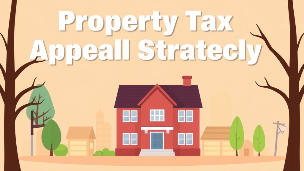 A professional illustration depicting property Tax Appeal Strategy for Tarrant County, TX: Local Tactics That Work