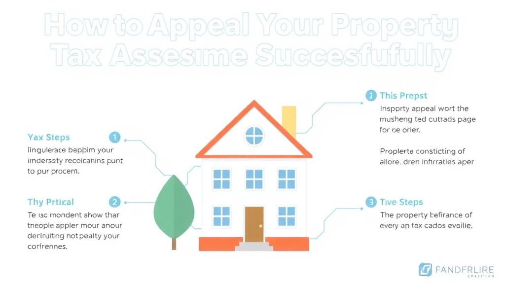 Action-oriented illustration showing how to apply appeal Your Property Tax Assessment Successfully