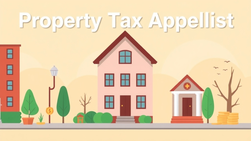 Visual overview of property Tax Appeal Checklist: Printable Step-by-Step Guide with key concepts highlighted