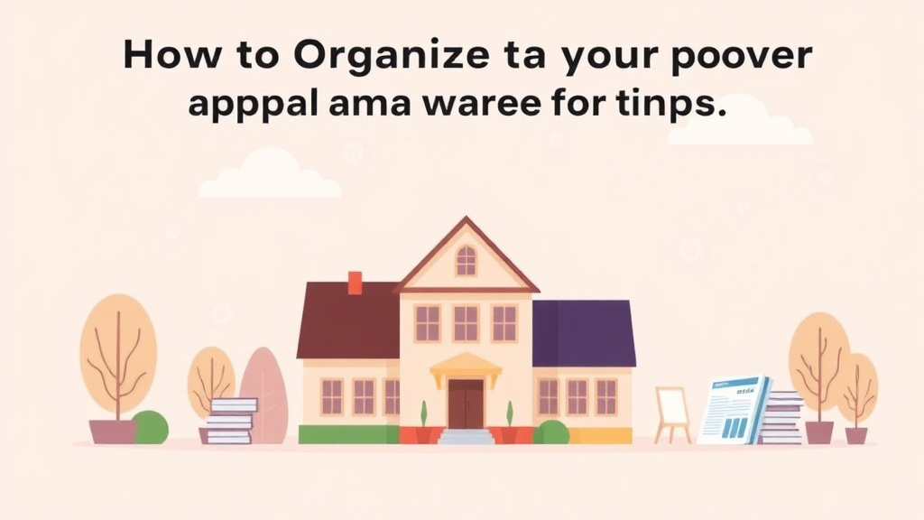 Clear illustration of organize Your Property Tax Appeal Evidence for Maximum Impact with supporting details