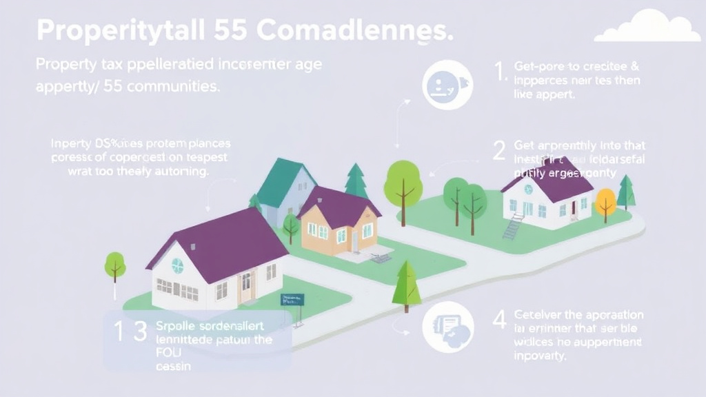 Practical checklist visual for property Tax Appeal in Age-Restricted (55+) Communities
