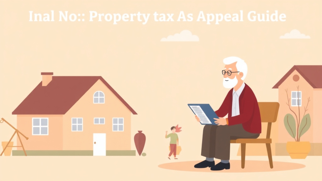 Illustration breaking down the fundamentals of simple Property Tax Appeal Guide for Seniors: No Jargon, No Complexity