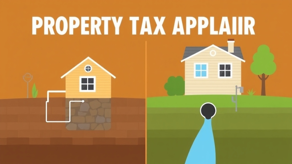 Visual overview of property Tax Appeal: Septic System vs Municipal Sewer and Assessment Impact with key concepts highlighted
