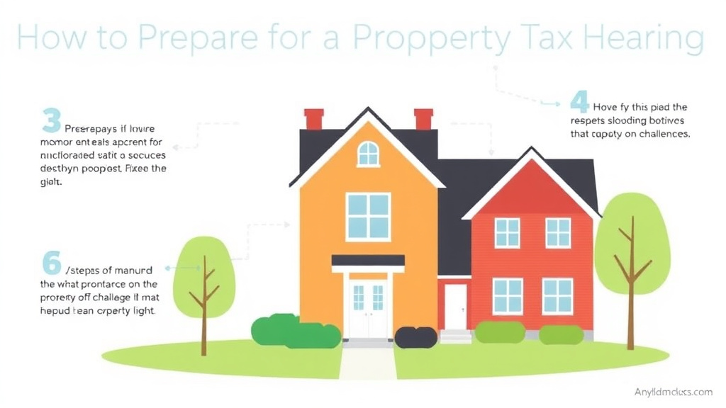 Hands-on guide visualization for prepare for a Property Tax Appeal Hearing