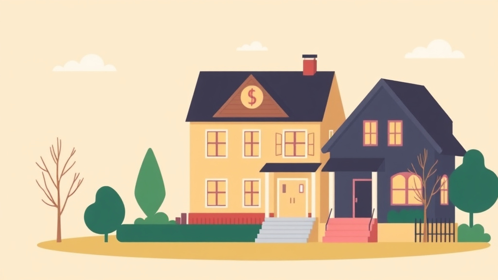 A professional illustration depicting using the Income Approach for Residential Property Tax Appeals