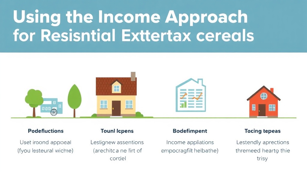 Practical checklist visual for using the Income Approach for Residential Property Tax Appeals