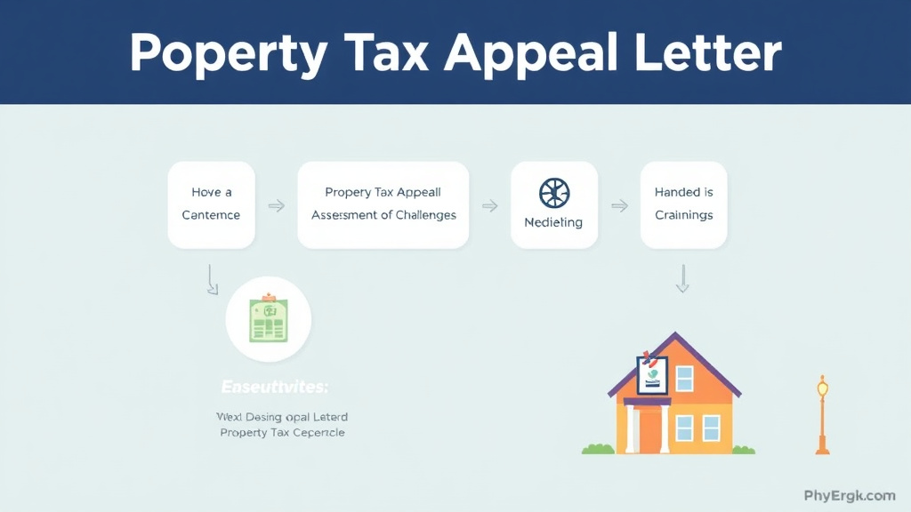Practical checklist visual for property Tax Appeal Letter: Free Template and Sample 2026