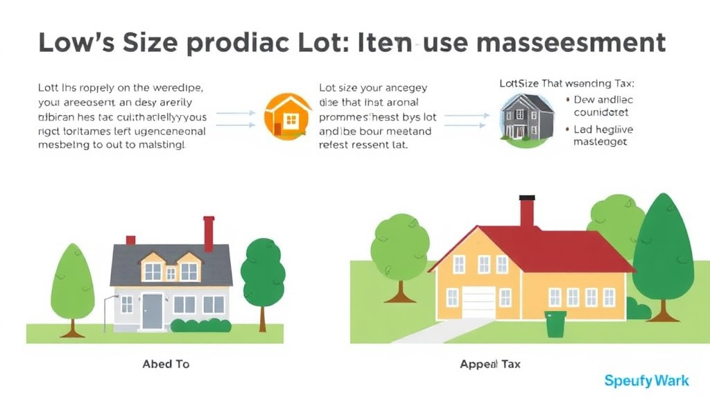 Practical workflow diagram for lot Size and Property Tax Assessment: How to Appeal Based on Land Value