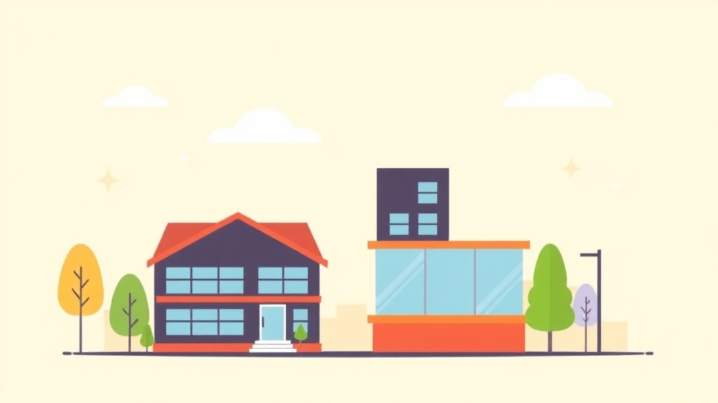 A professional illustration depicting using Market Conditions in Your Property Tax Appeal: Proving Market Decline