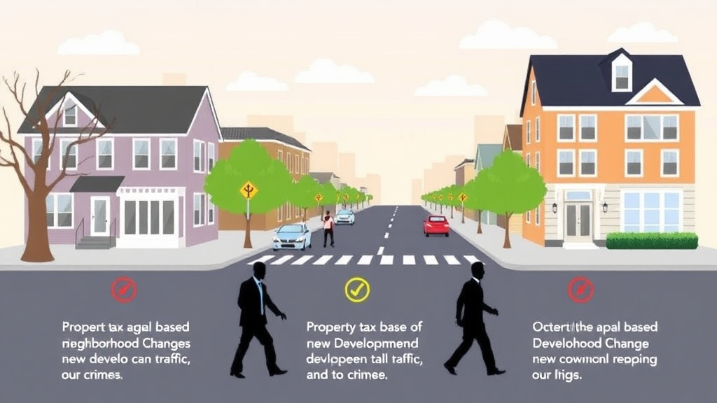 Hands-on guide visualization for property Tax Appeal Based on Neighborhood Changes: New Development, Traffic, Crime