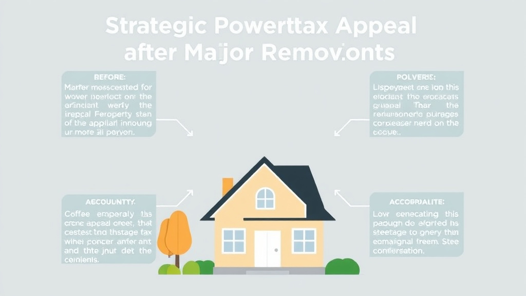 Practical checklist visual for strategic Property Tax Appeal After Major Renovations