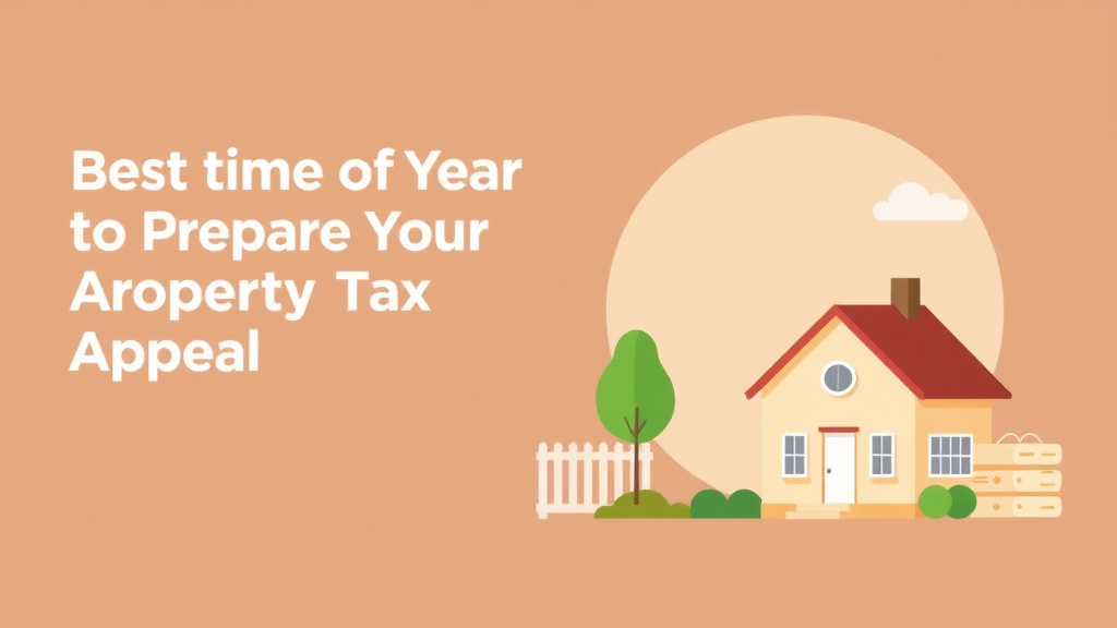 Clear illustration of best Time of Year to Prepare Your Property Tax Appeal with supporting details