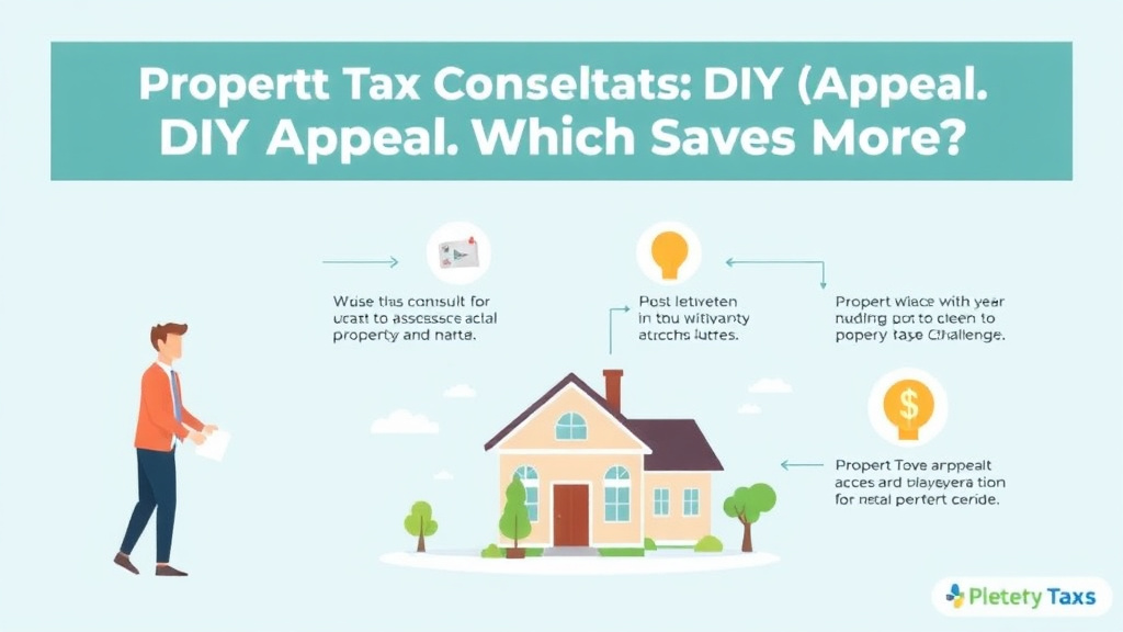 Hands-on guide visualization for property Tax Consultant vs DIY Appeal: Which Saves More?