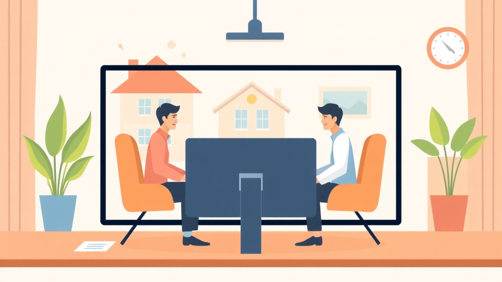 Visual overview of virtual Property Tax Hearing Tips: How to Present Your Case Online with key concepts highlighted