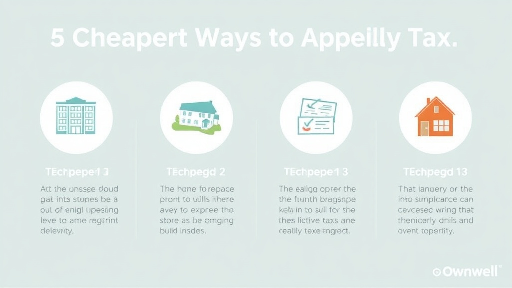 Practical checklist visual for ownwell Alternatives: 5 Cheaper Ways to Appeal Property Taxes