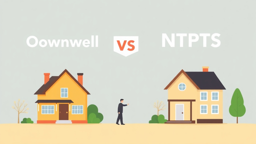 Illustration breaking down the fundamentals of ownwell vs NTPTS: Contingency Fee vs Fixed Fee Showdown