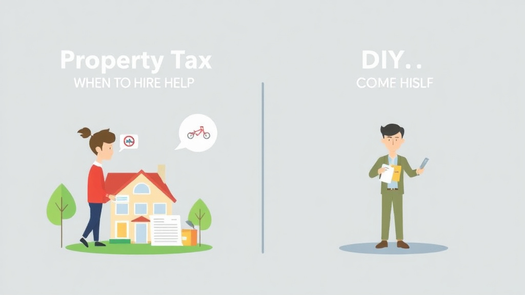 Real-world application diagram for property Tax Appeal Companies vs DIY: When to Hire Help and When to Do It Yourself