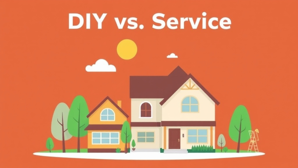 Visual overview of DIY vs Service: How to Calculate If a Property Tax Appeal Company Is Worth It with key concepts highlighted