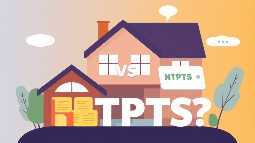 An informative visual explaining taxFightBack vs NTPTS: Which Property Tax Service Is Worth It? for beginners and professionals