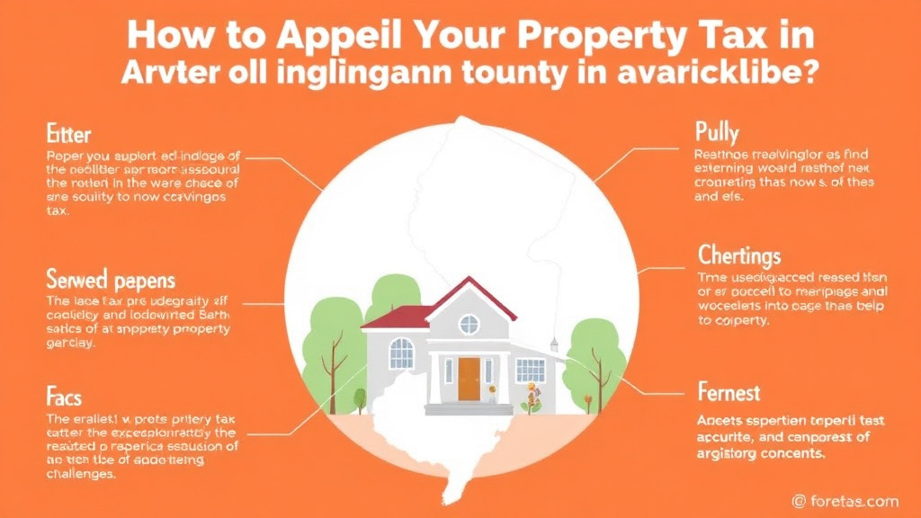 Process flow illustration for putting appeal Your Property Tax in Burlington County, New Jersey (2026 Guide) into action