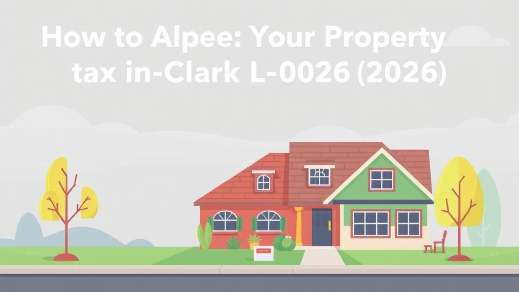 Detailed visual representation of appeal Your Property Tax in Clark County, Nevada (2026 Guide)