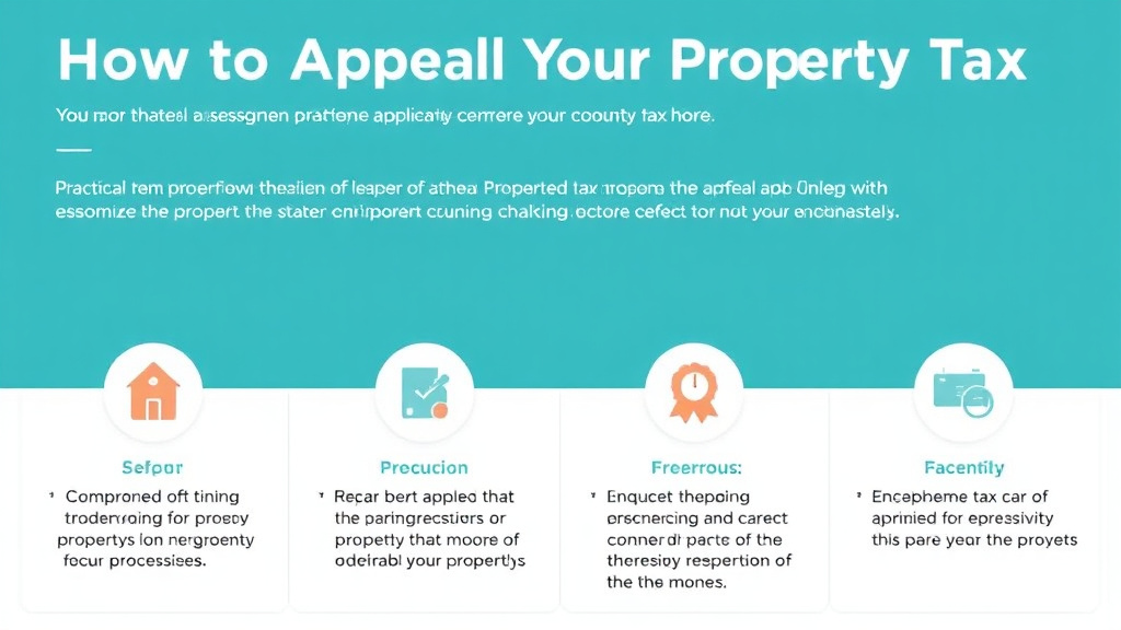 Process flow illustration for putting appeal Your Property Tax in Clayton County, Georgia (2026 Guide) into action