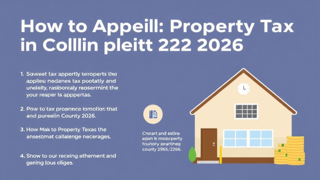 Practical workflow diagram for appeal Your Property Tax in Collin County, Texas (2026 Guide)