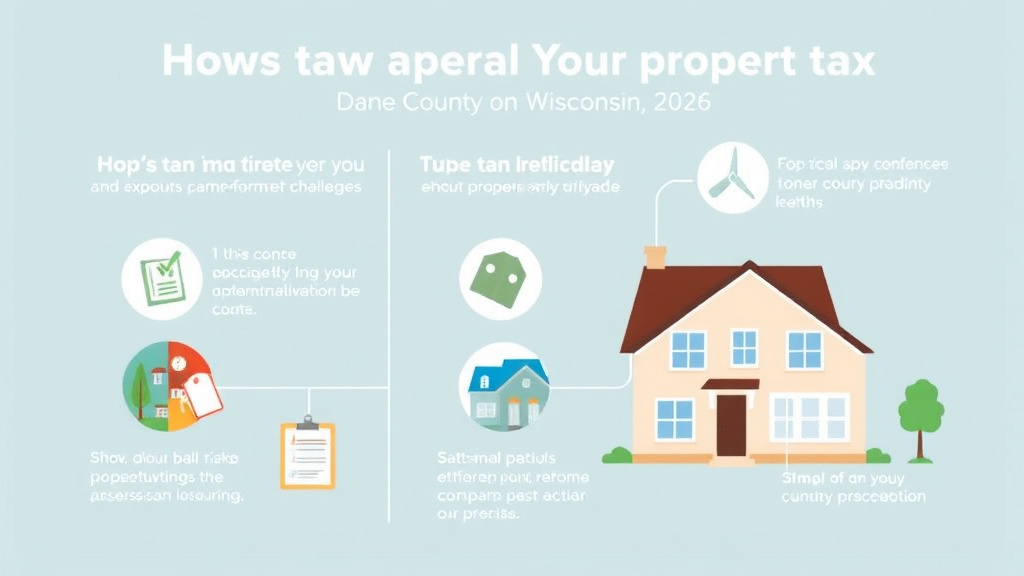 Practical checklist visual for appeal Your Property Tax in Dane County, Wisconsin (2026 Guide)