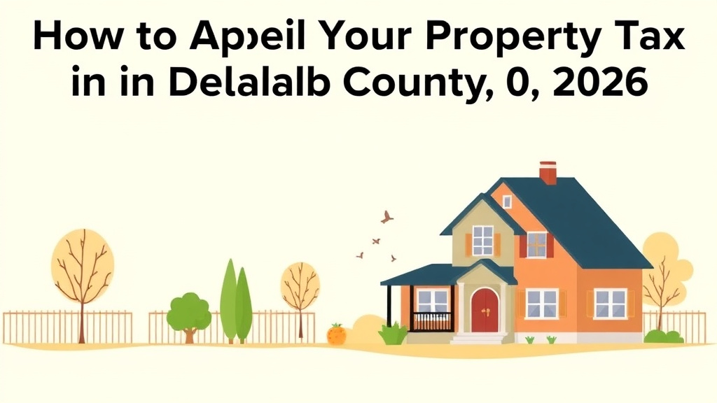 Clear illustration of appeal Your Property Tax in DeKalb County, Georgia (2026 Guide) with supporting details