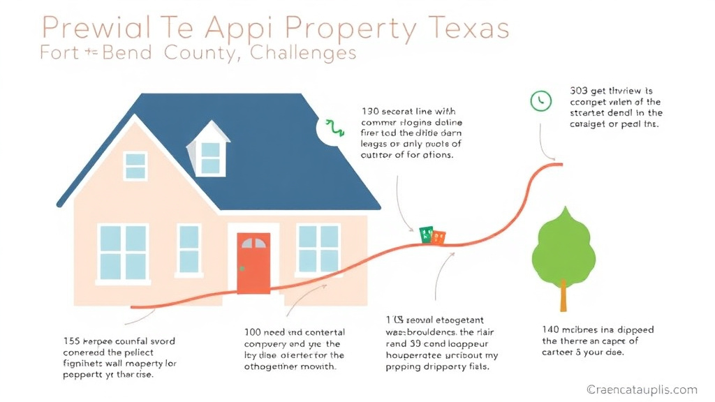 Process flow illustration for putting appeal Your Property Tax in Fort Bend County, Texas (2026 Guide) into action