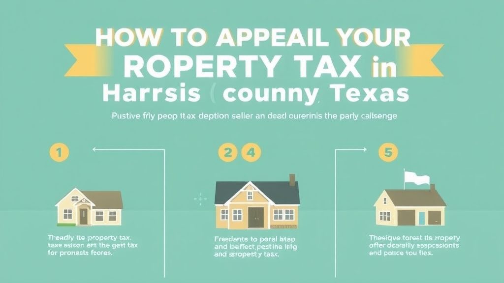 Hands-on guide visualization for appeal Your Property Tax in Harris County, Texas (2026 Guide)