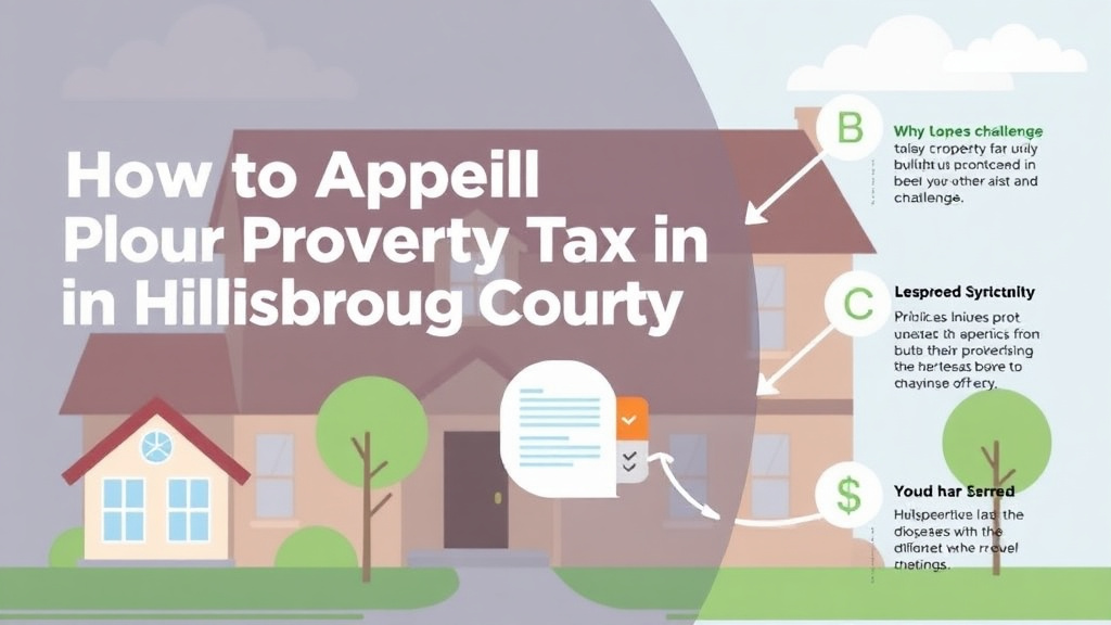 Action-oriented illustration showing how to apply appeal Your Property Tax in Hillsborough County, Florida (2026 Guide)