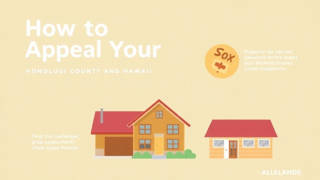 Practical workflow diagram for appeal Your Property Tax in Honolulu County, Hawaii (2026 Guide)