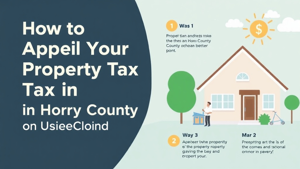 Step-by-step visual guide for implementing appeal Your Property Tax in Horry County, South Carolina (2026 Guide)