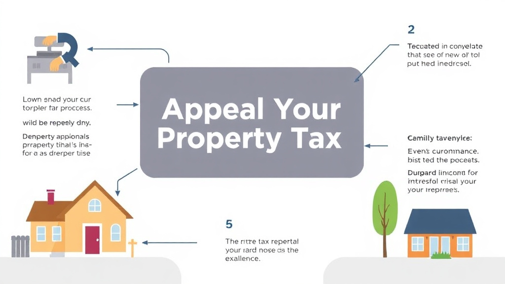 Process flow illustration for putting appeal Your Property Tax in Lancaster County, Pennsylvania (2026 Guide) into action