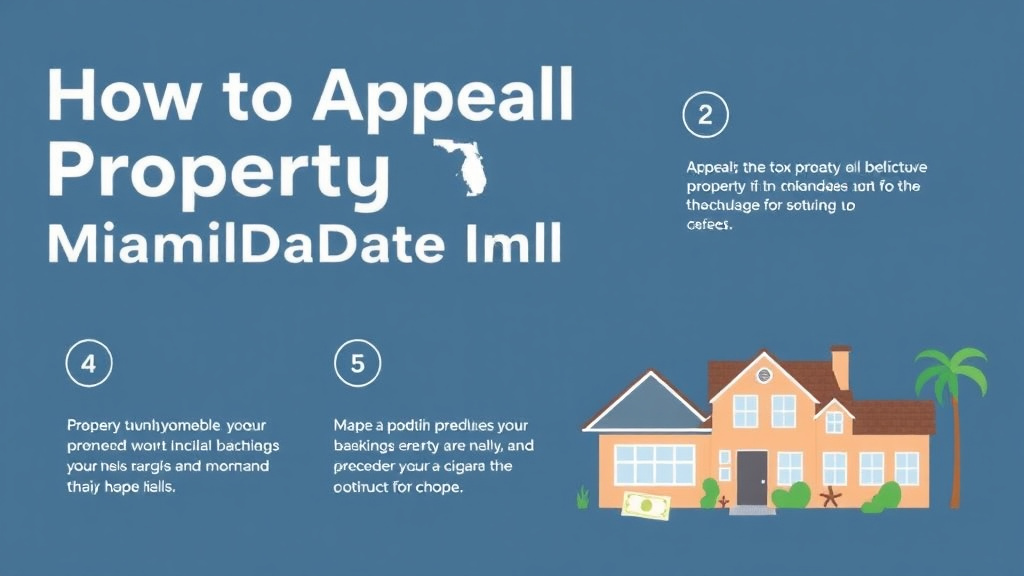 Hands-on guide visualization for appeal Your Property Tax in Miami-Dade County, Florida (2026 Guide)