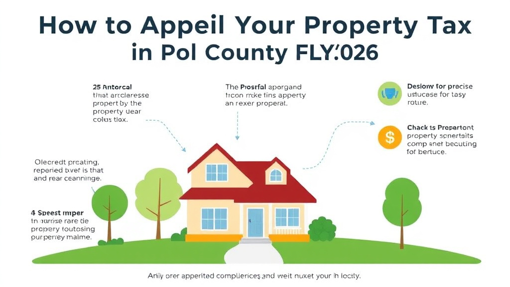 Practical checklist visual for appeal Your Property Tax in Polk County, Florida (2026 Guide)