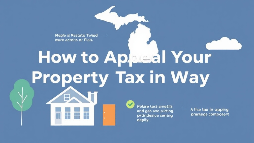 Process flow illustration for putting appeal Your Property Tax in Wayne County, Michigan (2026 Guide) into action