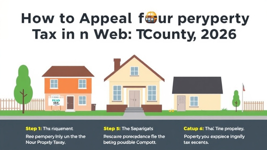Process flow illustration for putting appeal Your Property Tax in Webb County, Texas (2026 Guide) into action