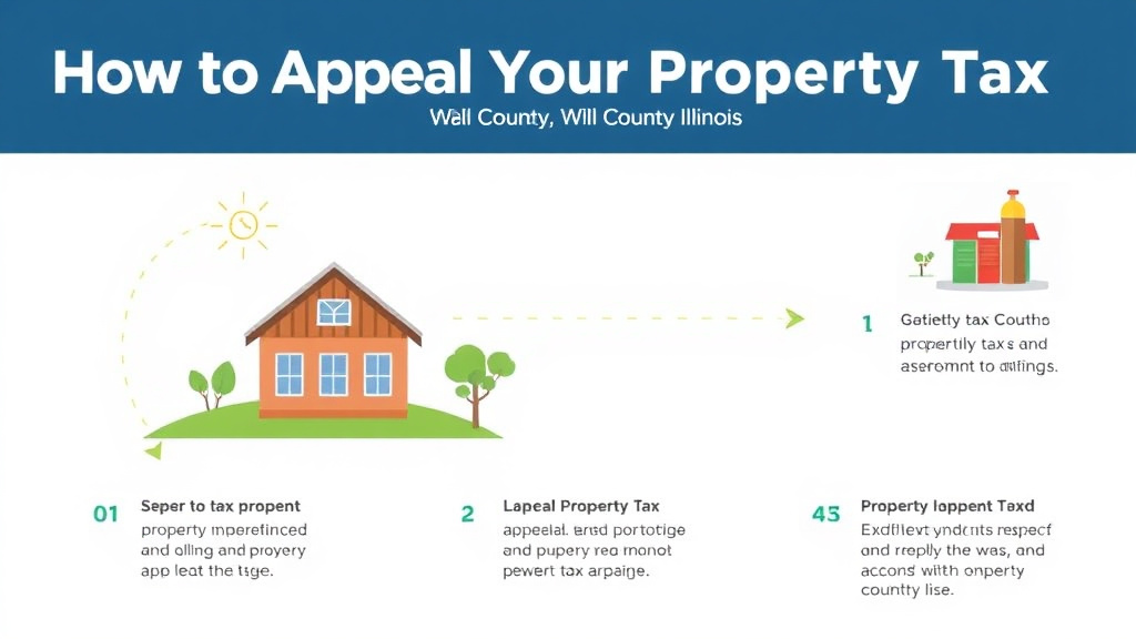 Step-by-step visual guide for implementing appeal Your Property Tax in Will County, Illinois (2026 Guide)