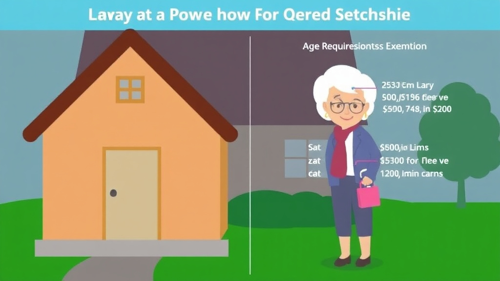 Process flow illustration for putting alabama Senior Property Tax Exemption: Age Requirements, Income Limits, and How to Apply into action