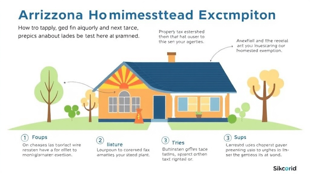 Process flow illustration for putting arizona Homestead Exemption: How to Apply and Save on Property Taxes (2026) into action