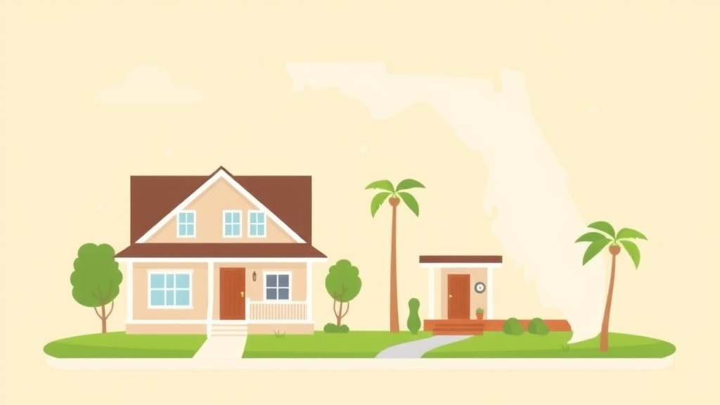 A professional illustration depicting florida Homestead Exemption: How to Apply and Save on Property Taxes (2026)