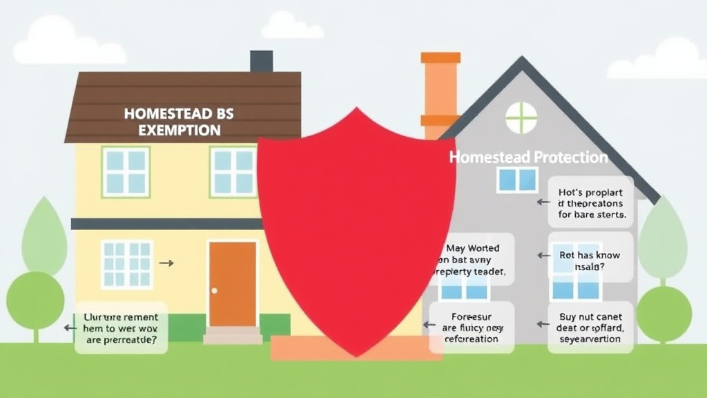 Practical checklist visual for homestead Exemption vs Homestead Protection: Property Tax vs Creditor Shield