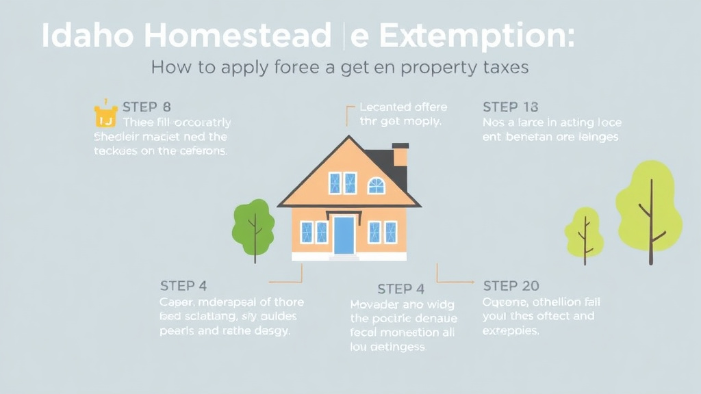 Practical workflow diagram for idaho Homestead Exemption: How to Apply and Save on Property Taxes (2026)