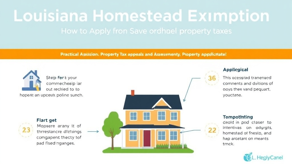 Hands-on guide visualization for louisiana Homestead Exemption: How to Apply and Save on Property Taxes (2026)
