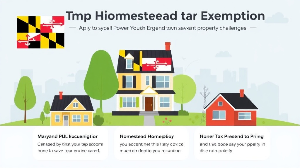 Hands-on guide visualization for maryland Homestead Exemption: How to Apply and Save on Property Taxes (2026)